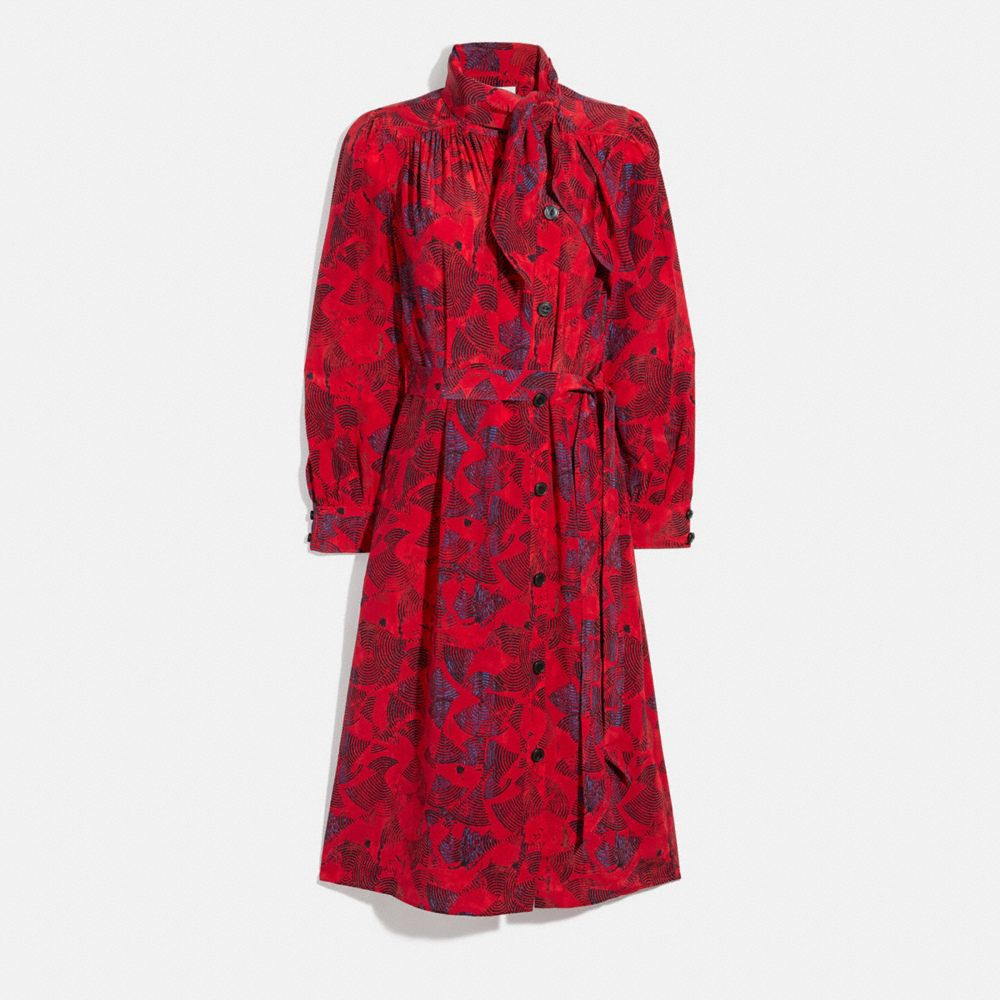 花结new Wave Fan连衣裙